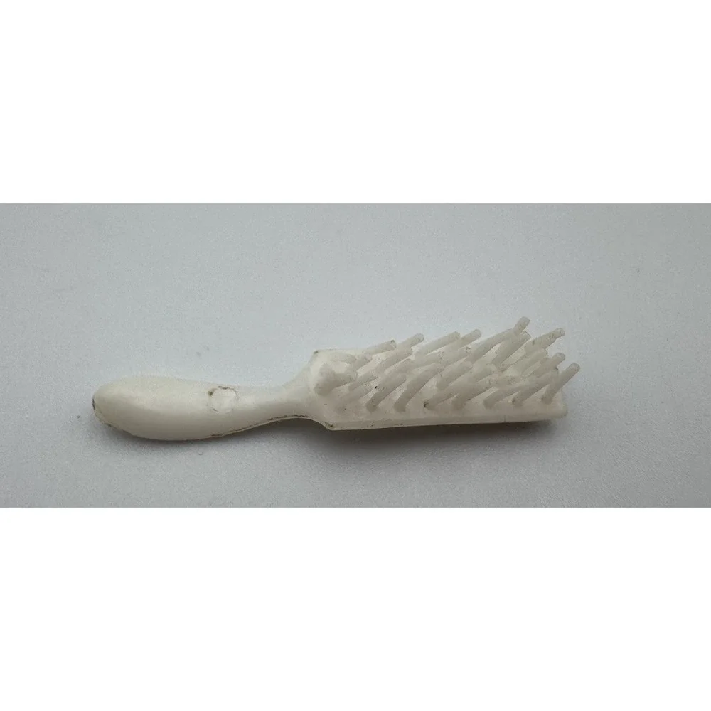 Vintage Barbie Francie 60's White Hair Brush - Picture 3 of 3
